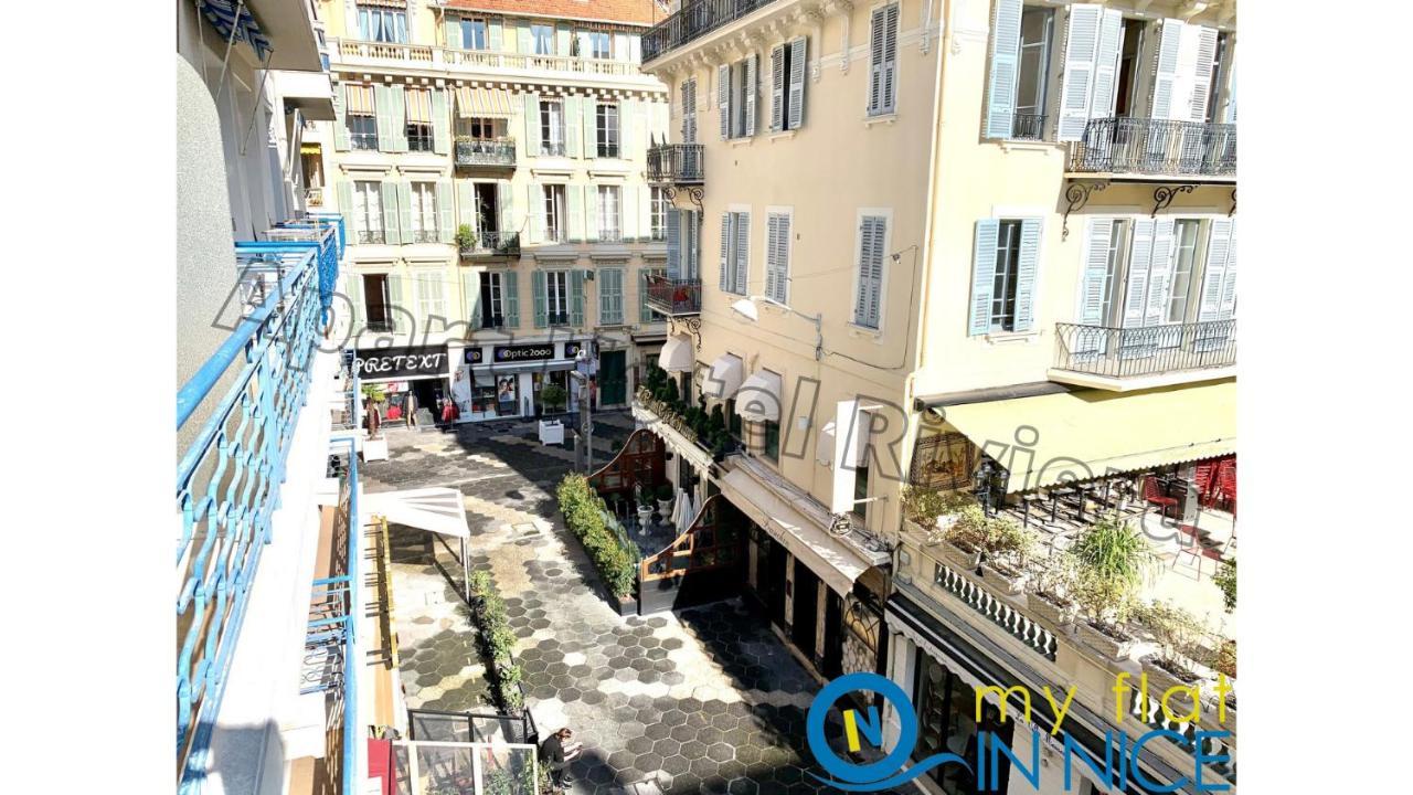 Aparthotel Riviera - Hyper Centre Ville - Studio Superieur Ac Avec Balcon Et Apercu Mer - Balcon Massenet 1 Nizza Kültér fotó