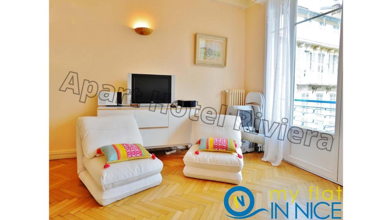 Aparthotel Riviera - Hyper Centre Ville - Studio Superieur Ac Avec Balcon Et Apercu Mer - Balcon Massenet 1 Nizza Kültér fotó