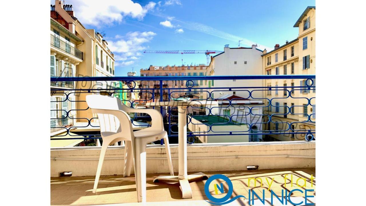 Aparthotel Riviera - Hyper Centre Ville - Studio Superieur Ac Avec Balcon Et Apercu Mer - Balcon Massenet 1 Nizza Kültér fotó