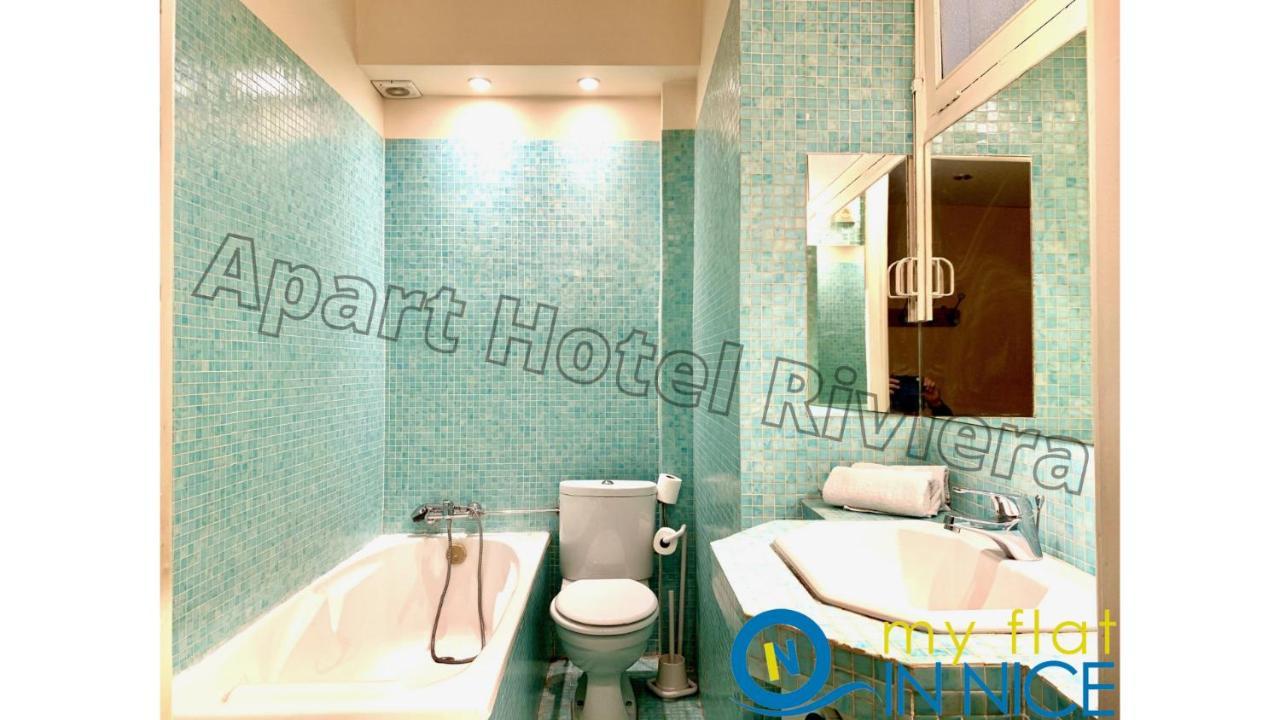 Aparthotel Riviera - Hyper Centre Ville - Studio Superieur Ac Avec Balcon Et Apercu Mer - Balcon Massenet 1 Nizza Kültér fotó