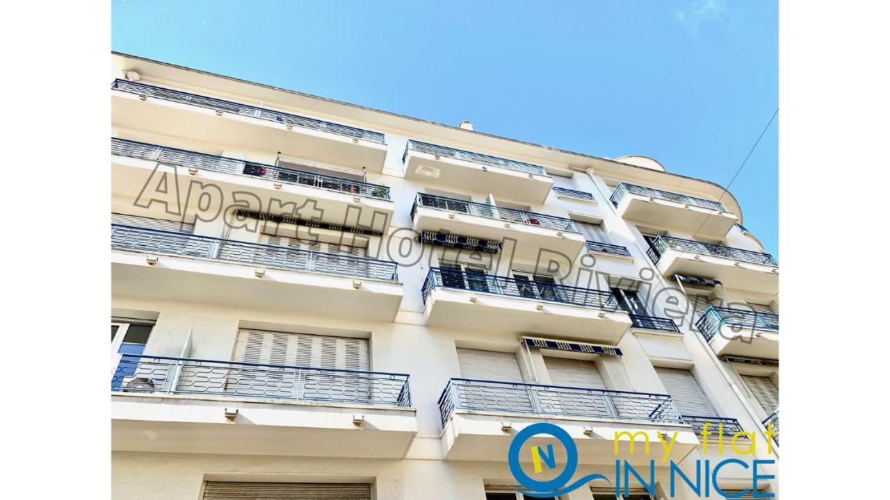 Aparthotel Riviera - Hyper Centre Ville - Studio Superieur Ac Avec Balcon Et Apercu Mer - Balcon Massenet 1 Nizza Kültér fotó