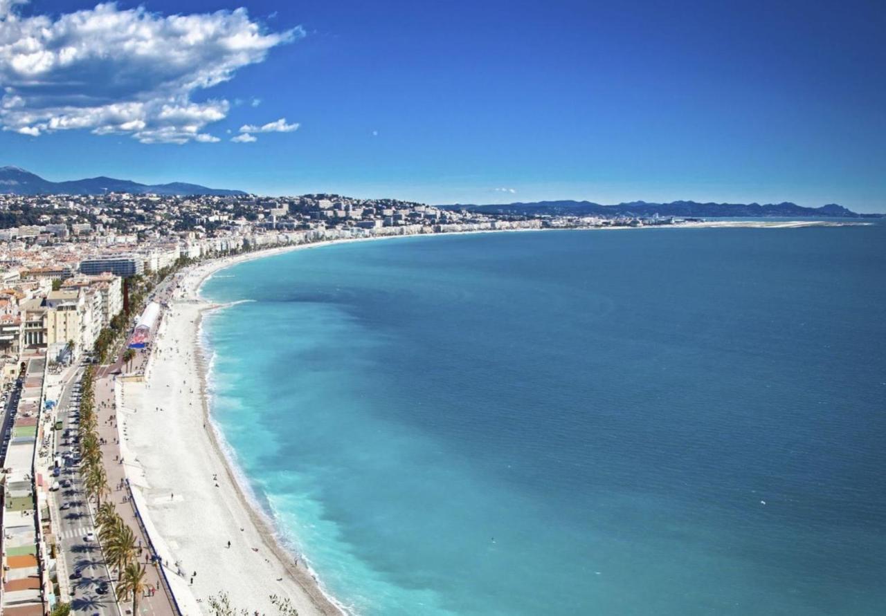 Aparthotel Riviera - Hyper Centre Ville - Studio Superieur Ac Avec Balcon Et Apercu Mer - Balcon Massenet 1 Nizza Kültér fotó