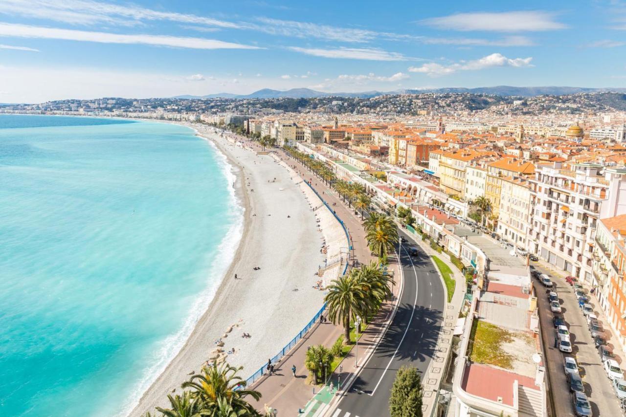 Aparthotel Riviera - Hyper Centre Ville - Studio Superieur Ac Avec Balcon Et Apercu Mer - Balcon Massenet 1 Nizza Kültér fotó